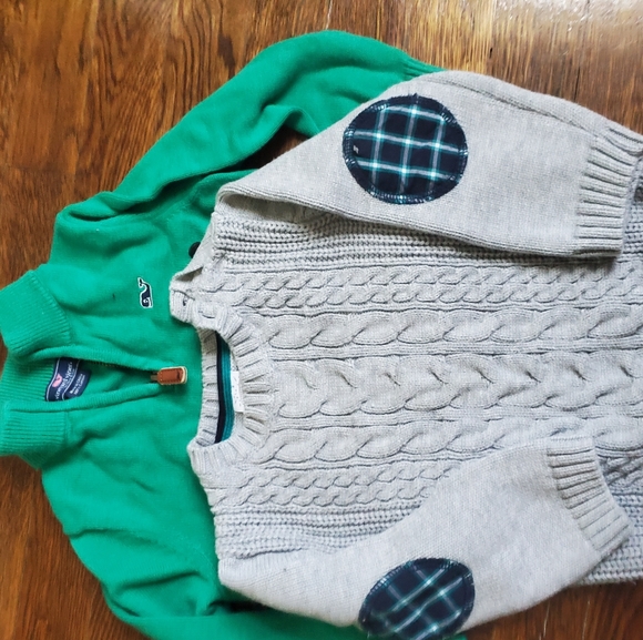 Bundle of 2 Sweaters Vineyard vines and Gymboree - Picture 2 of 4